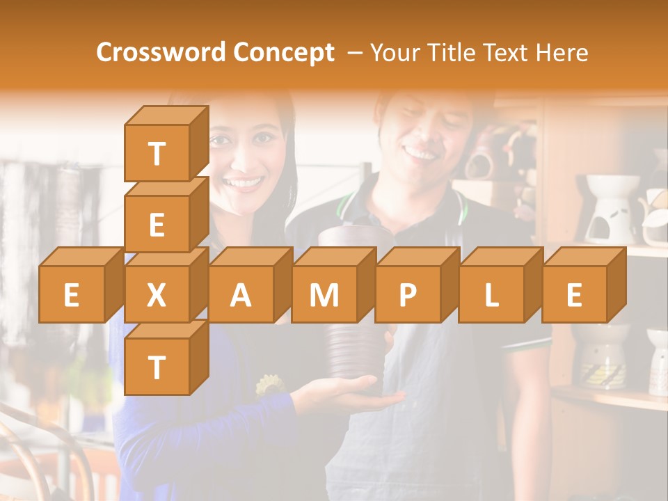 Vase Gift Seller PowerPoint Template