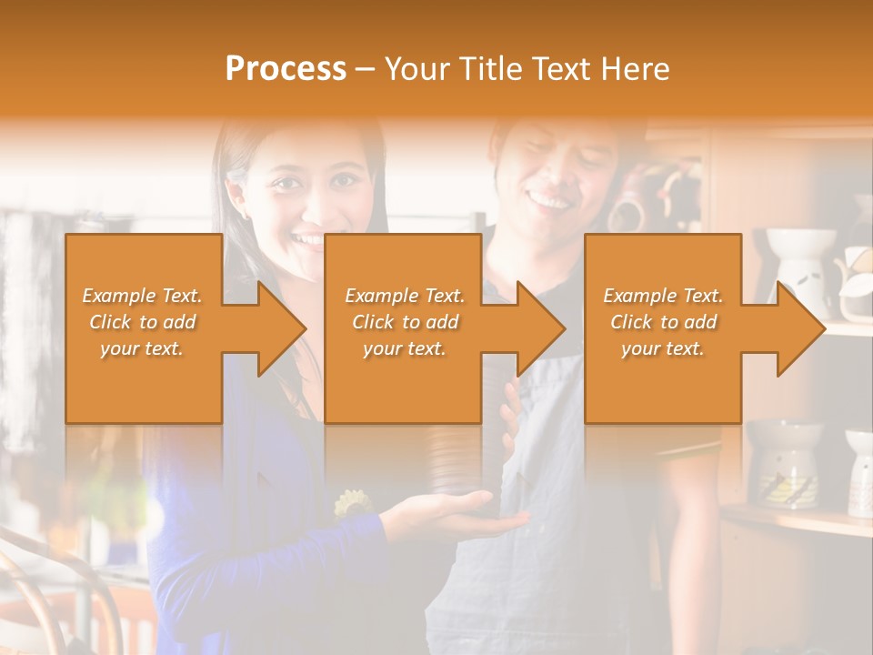 Vase Gift Seller PowerPoint Template
