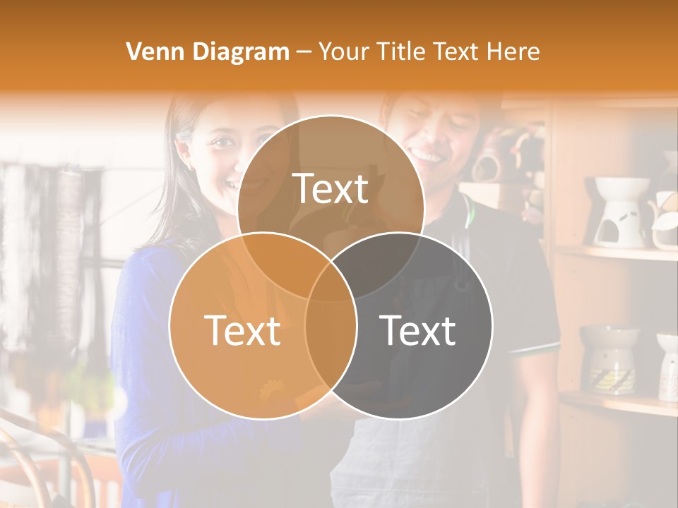 Vase Gift Seller PowerPoint Template