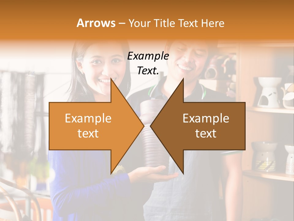 Vase Gift Seller PowerPoint Template