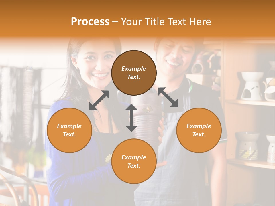 Vase Gift Seller PowerPoint Template