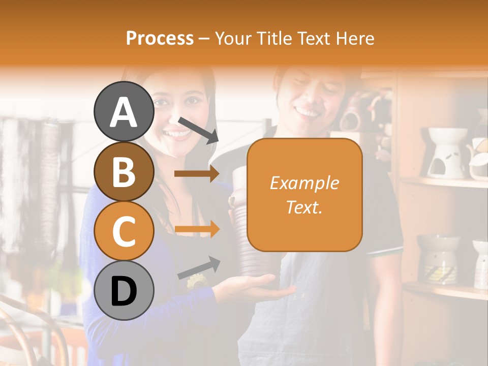 Vase Gift Seller PowerPoint Template