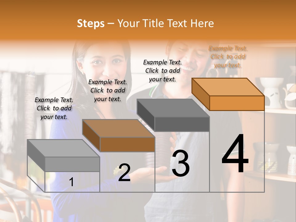 Vase Gift Seller PowerPoint Template