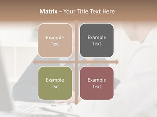 Consultant Checkup Examining PowerPoint Template