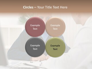 Consultant Checkup Examining PowerPoint Template