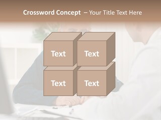 Consultant Checkup Examining PowerPoint Template