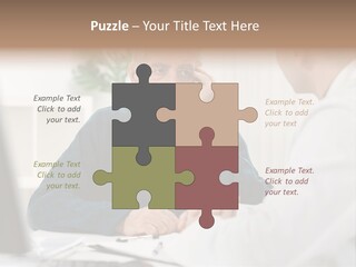 Consultant Checkup Examining PowerPoint Template