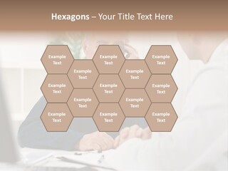 Consultant Checkup Examining PowerPoint Template
