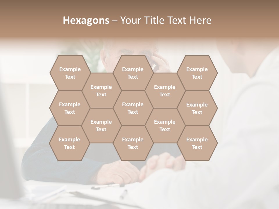 Consultant Checkup Examining PowerPoint Template
