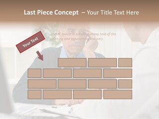 Consultant Checkup Examining PowerPoint Template