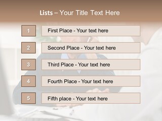 Consultant Checkup Examining PowerPoint Template
