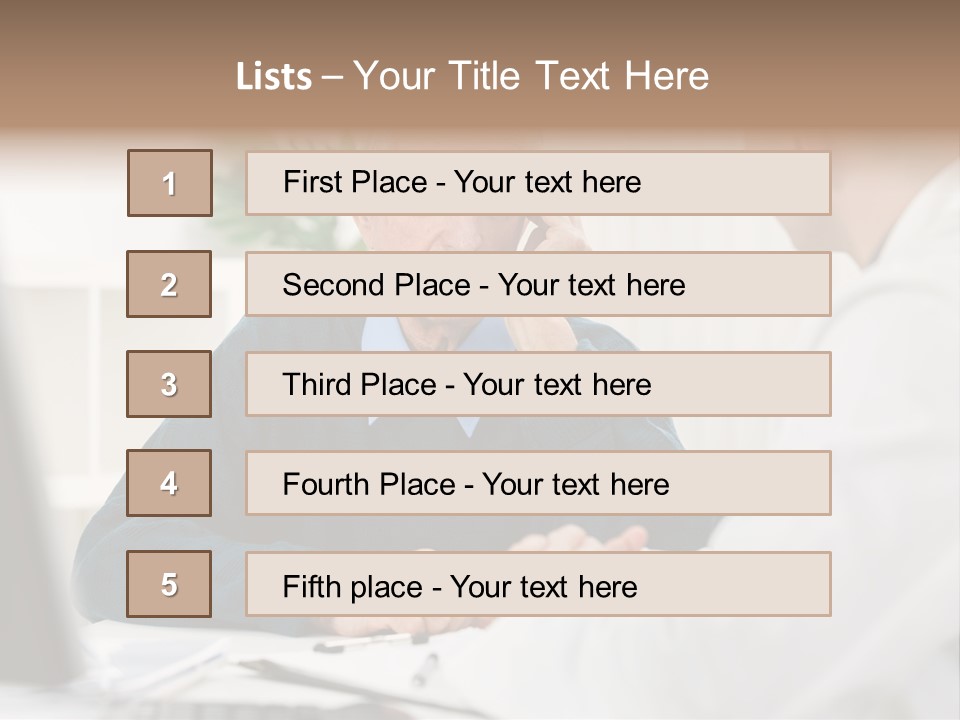 Consultant Checkup Examining PowerPoint Template