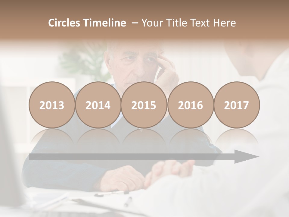Consultant Checkup Examining PowerPoint Template