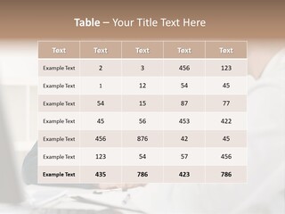 Consultant Checkup Examining PowerPoint Template