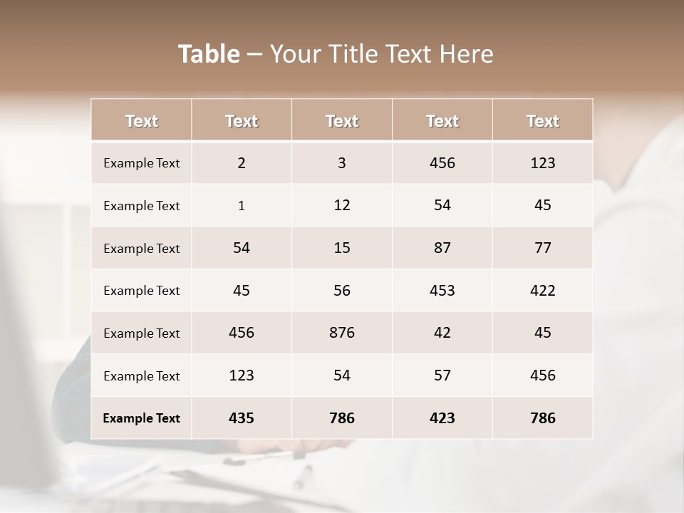 Consultant Checkup Examining PowerPoint Template