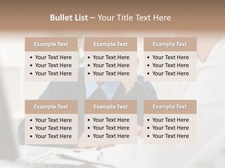 Consultant Checkup Examining PowerPoint Template