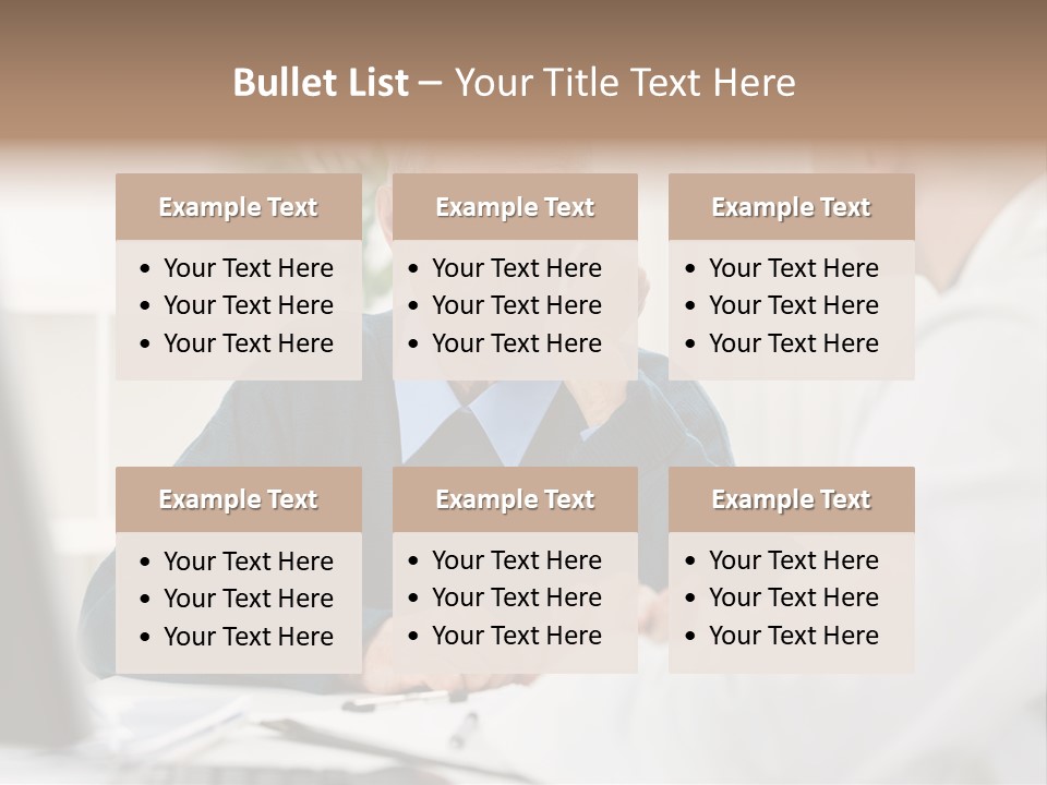 Consultant Checkup Examining PowerPoint Template