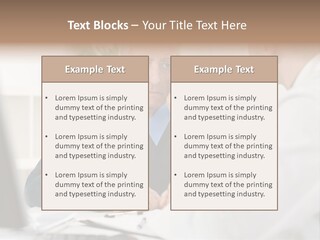 Consultant Checkup Examining PowerPoint Template