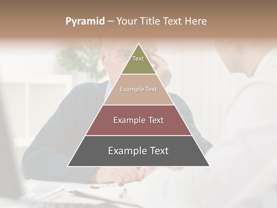 Consultant Checkup Examining PowerPoint Template