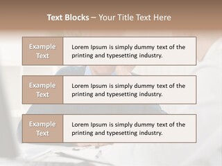 Consultant Checkup Examining PowerPoint Template
