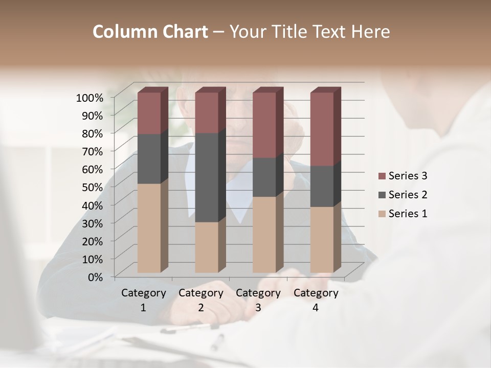 Consultant Checkup Examining PowerPoint Template