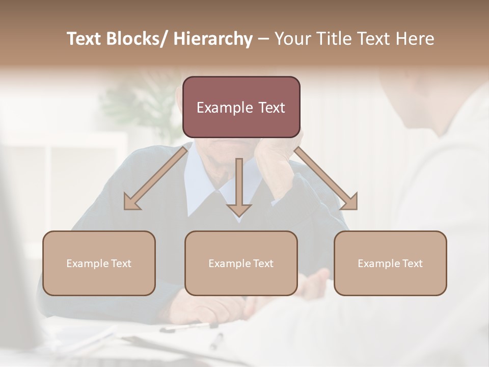 Consultant Checkup Examining PowerPoint Template