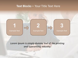 Consultant Checkup Examining PowerPoint Template