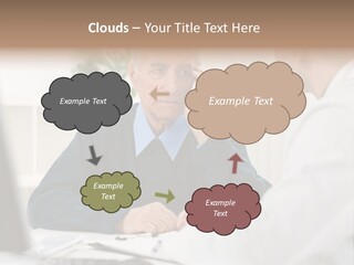 Consultant Checkup Examining PowerPoint Template