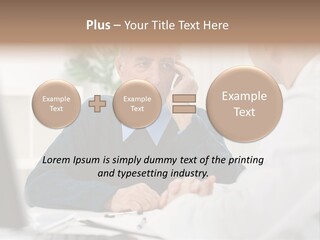 Consultant Checkup Examining PowerPoint Template