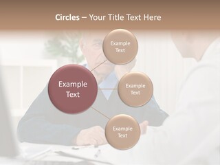 Consultant Checkup Examining PowerPoint Template