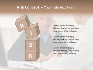 Consultant Checkup Examining PowerPoint Template