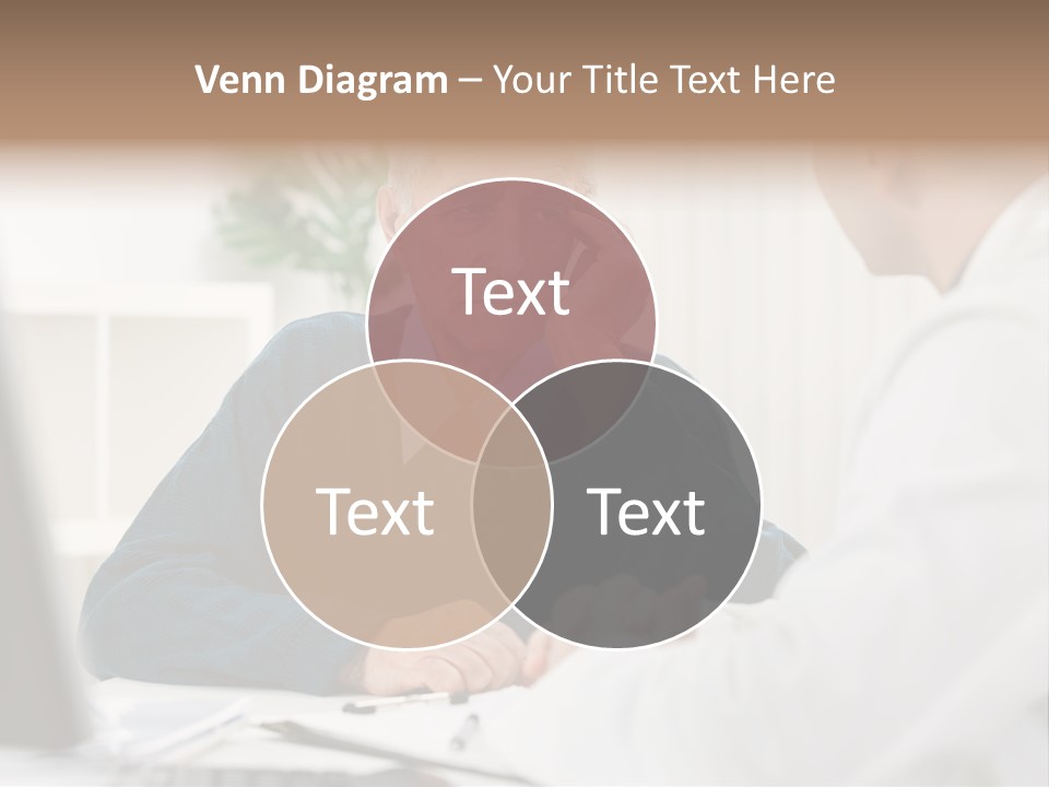 Consultant Checkup Examining PowerPoint Template