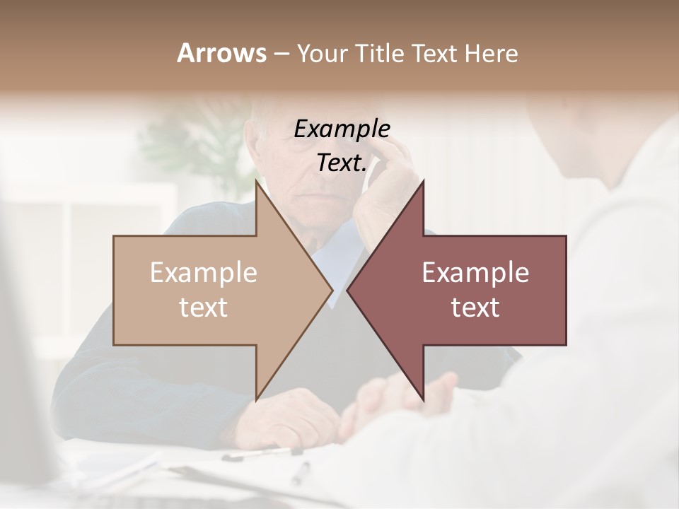 Consultant Checkup Examining PowerPoint Template