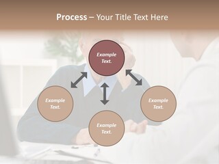 Consultant Checkup Examining PowerPoint Template