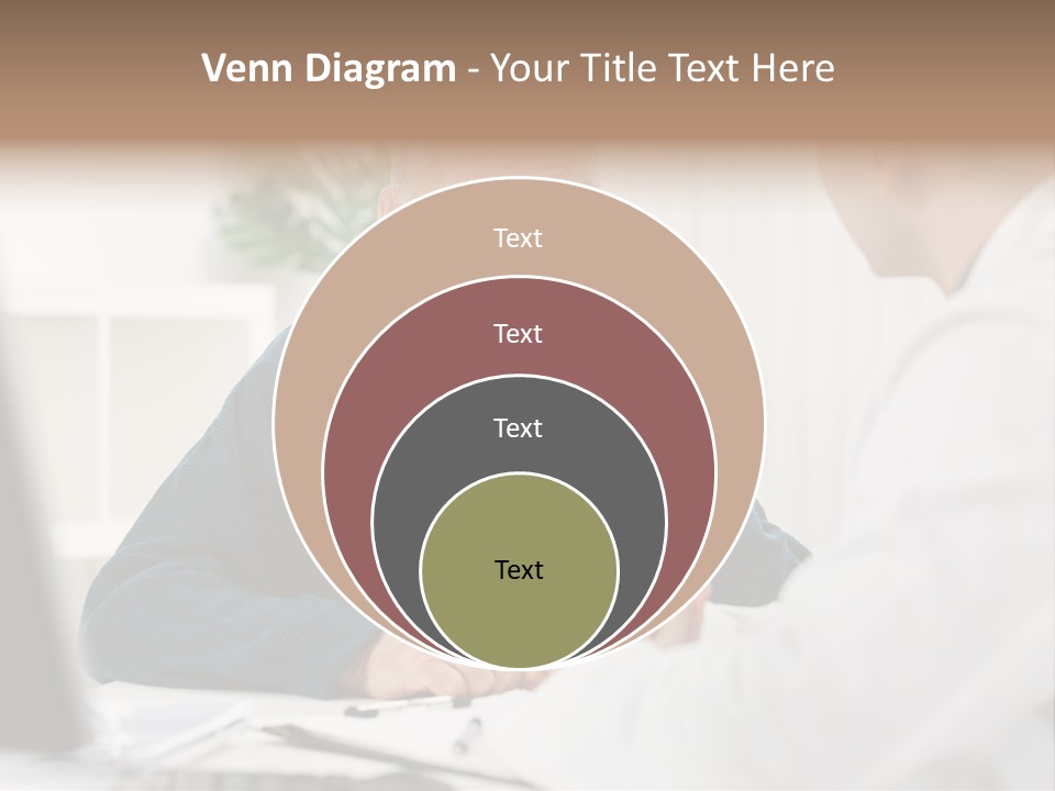 Consultant Checkup Examining PowerPoint Template