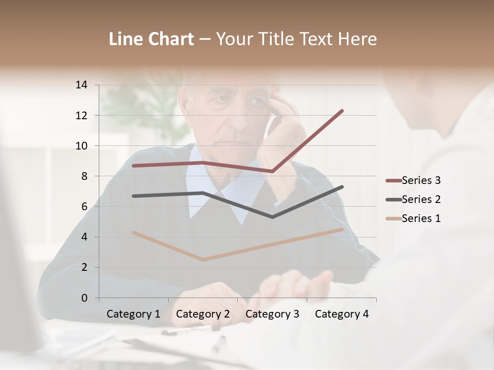 Consultant Checkup Examining PowerPoint Template