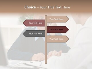 Consultant Checkup Examining PowerPoint Template