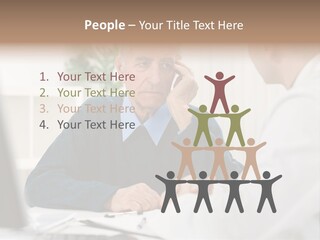 Consultant Checkup Examining PowerPoint Template