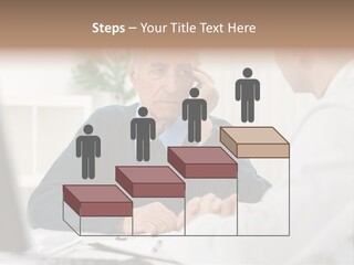 Consultant Checkup Examining PowerPoint Template