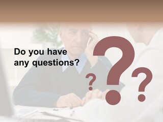 Consultant Checkup Examining PowerPoint Template