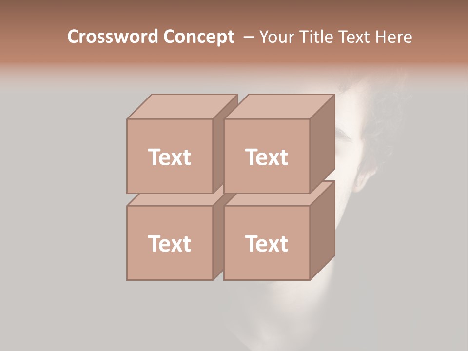 Alone Looking Sadly Boy PowerPoint Template
