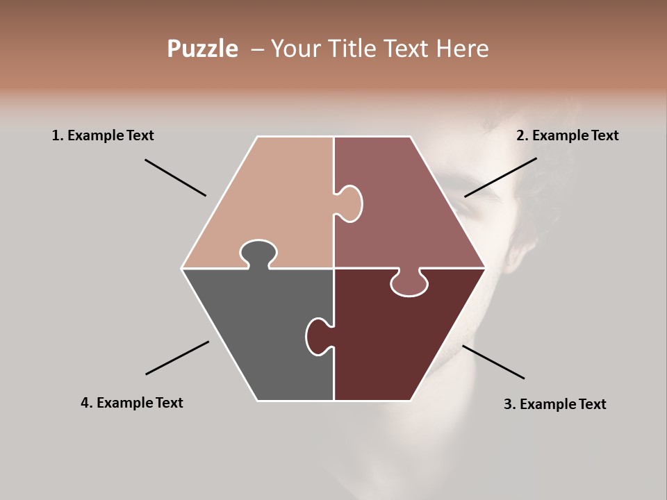 Alone Looking Sadly Boy PowerPoint Template