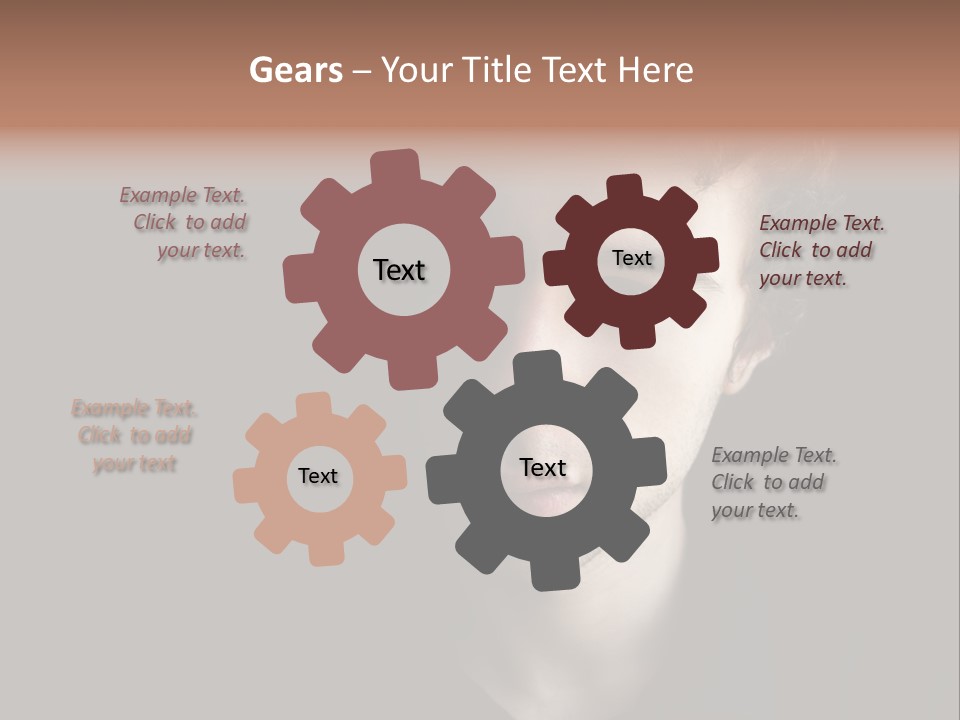 Alone Looking Sadly Boy PowerPoint Template