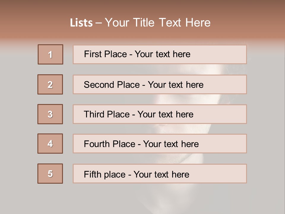 Alone Looking Sadly Boy PowerPoint Template