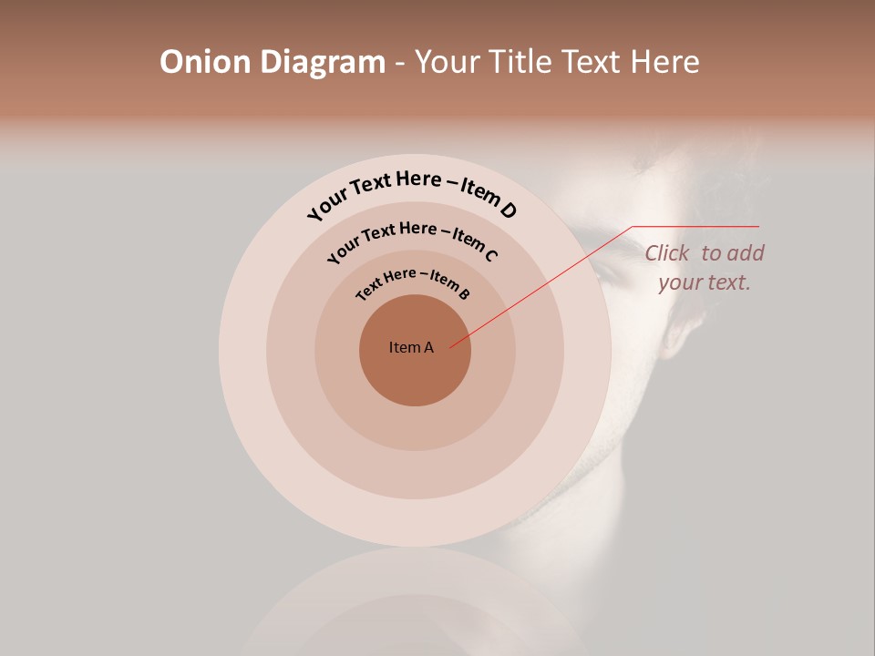 Alone Looking Sadly Boy PowerPoint Template