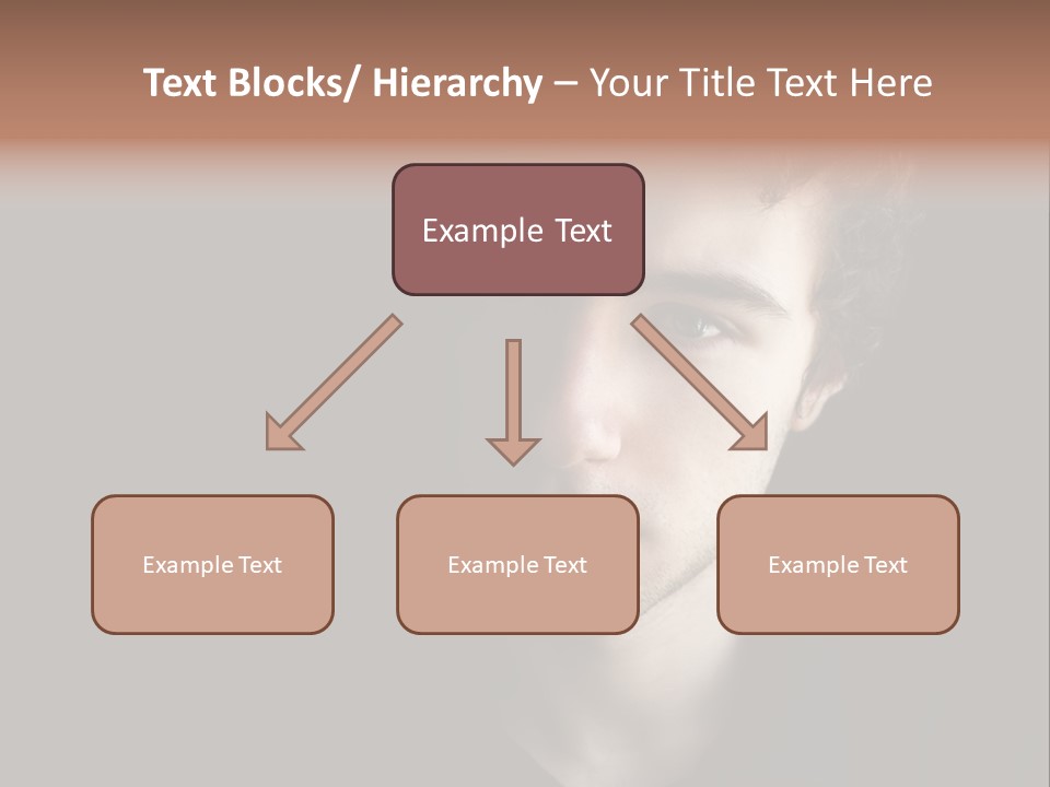 Alone Looking Sadly Boy PowerPoint Template