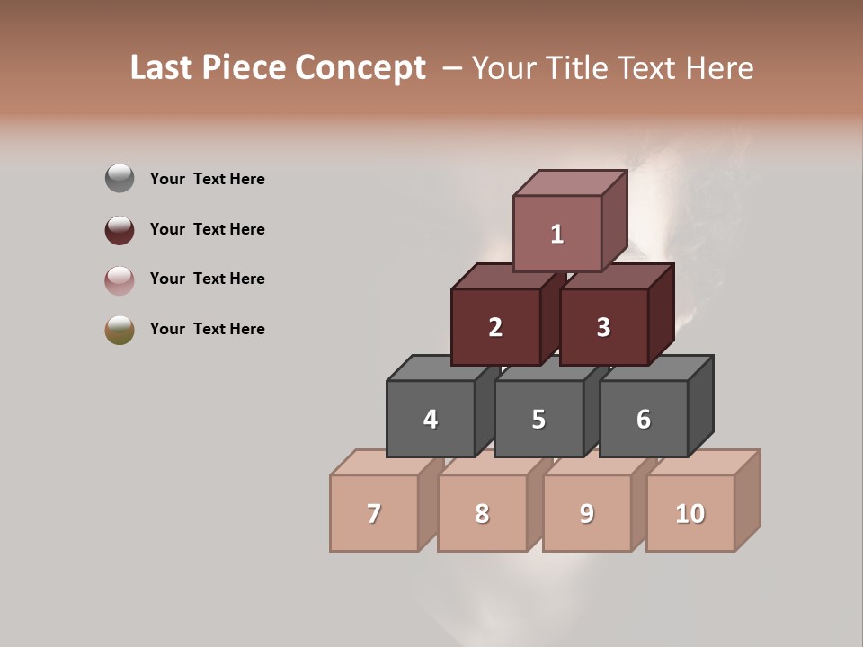 Alone Looking Sadly Boy PowerPoint Template