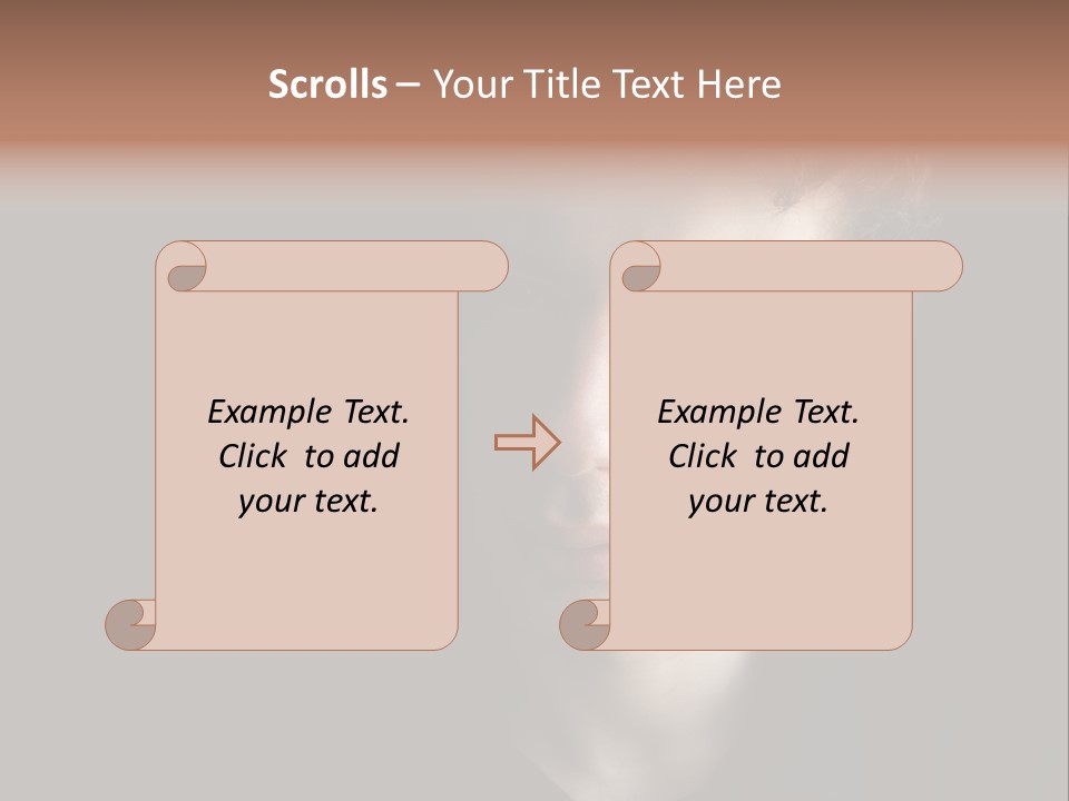 Alone Looking Sadly Boy PowerPoint Template