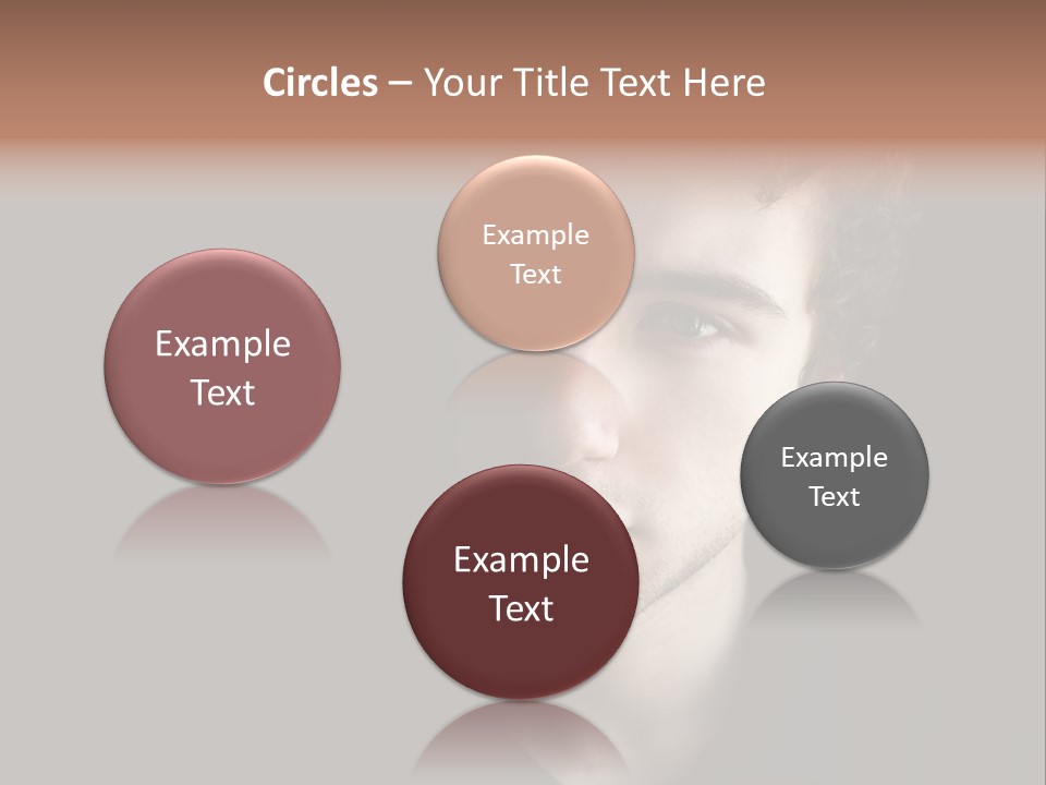 Alone Looking Sadly Boy PowerPoint Template