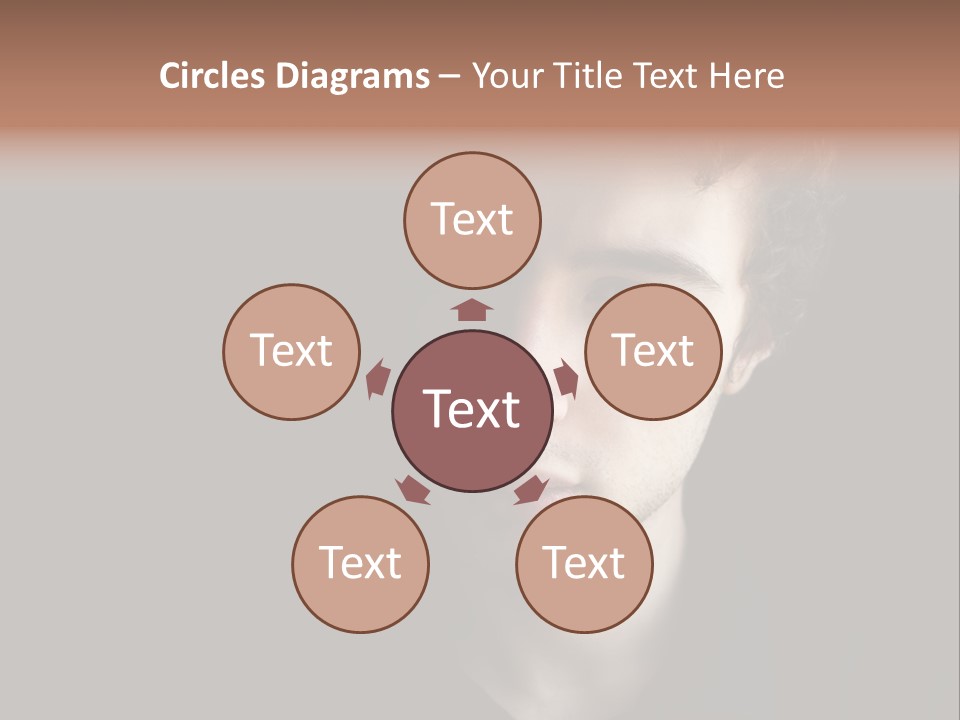 Alone Looking Sadly Boy PowerPoint Template